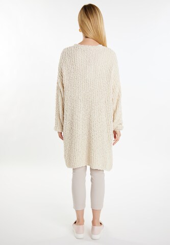 usha WHITE LABEL Вязаная кофта 'Lynnea' в Бежевый