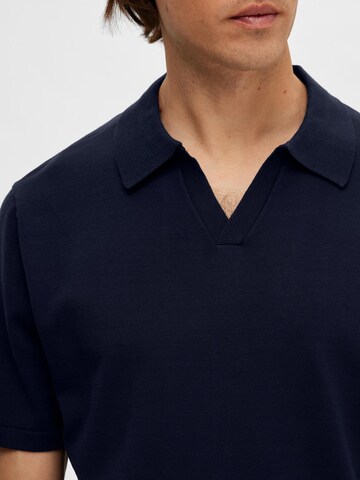 Pull-over 'TELLER' SELECTED HOMME en bleu