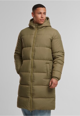 Cappotto invernale di Urban Classics in verde: frontale