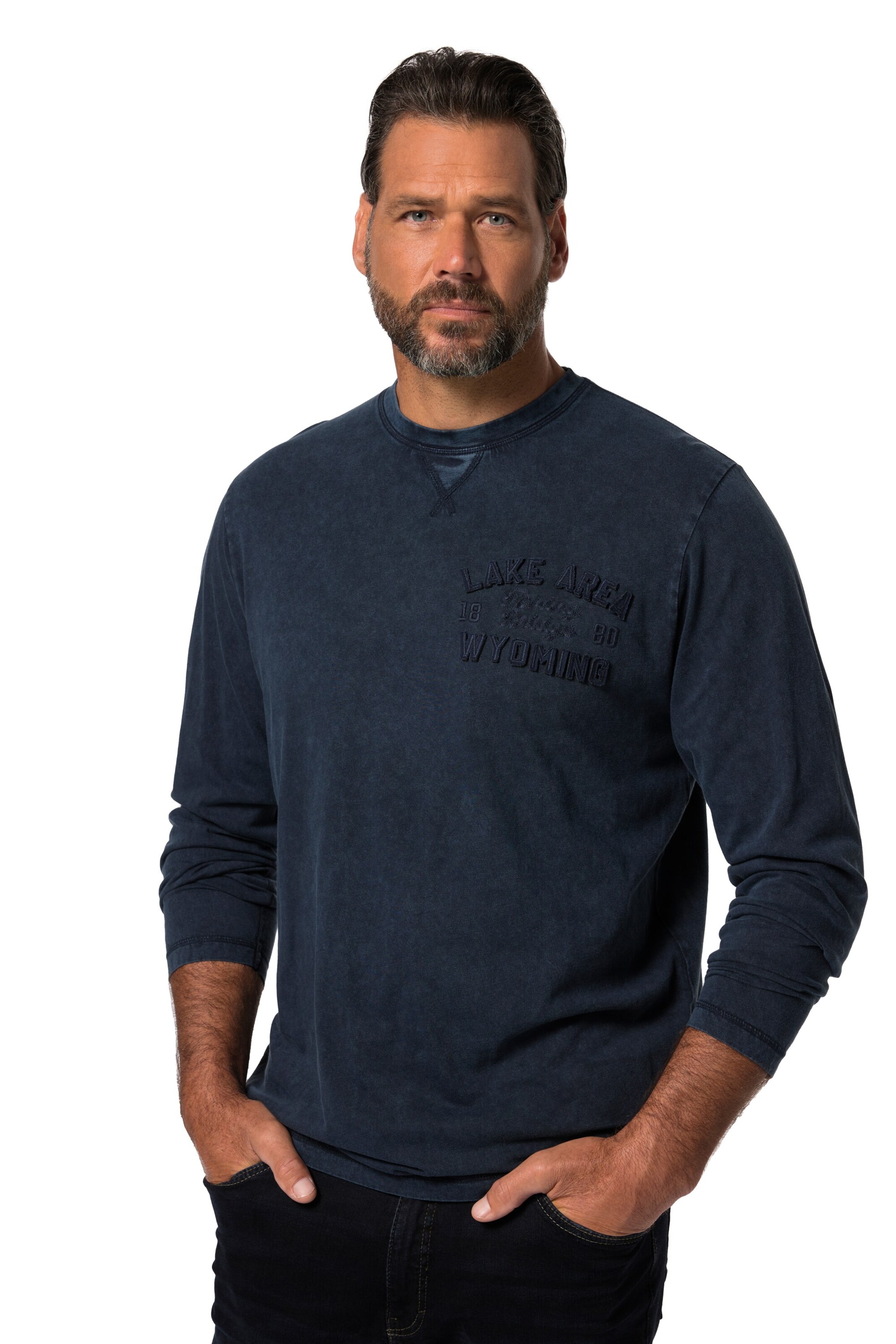 JP1880 Shirt in Blue: front