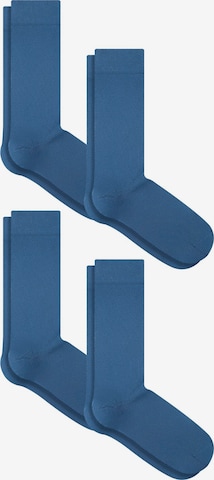 Albero Natur Socks 'Classic' in Blue: front