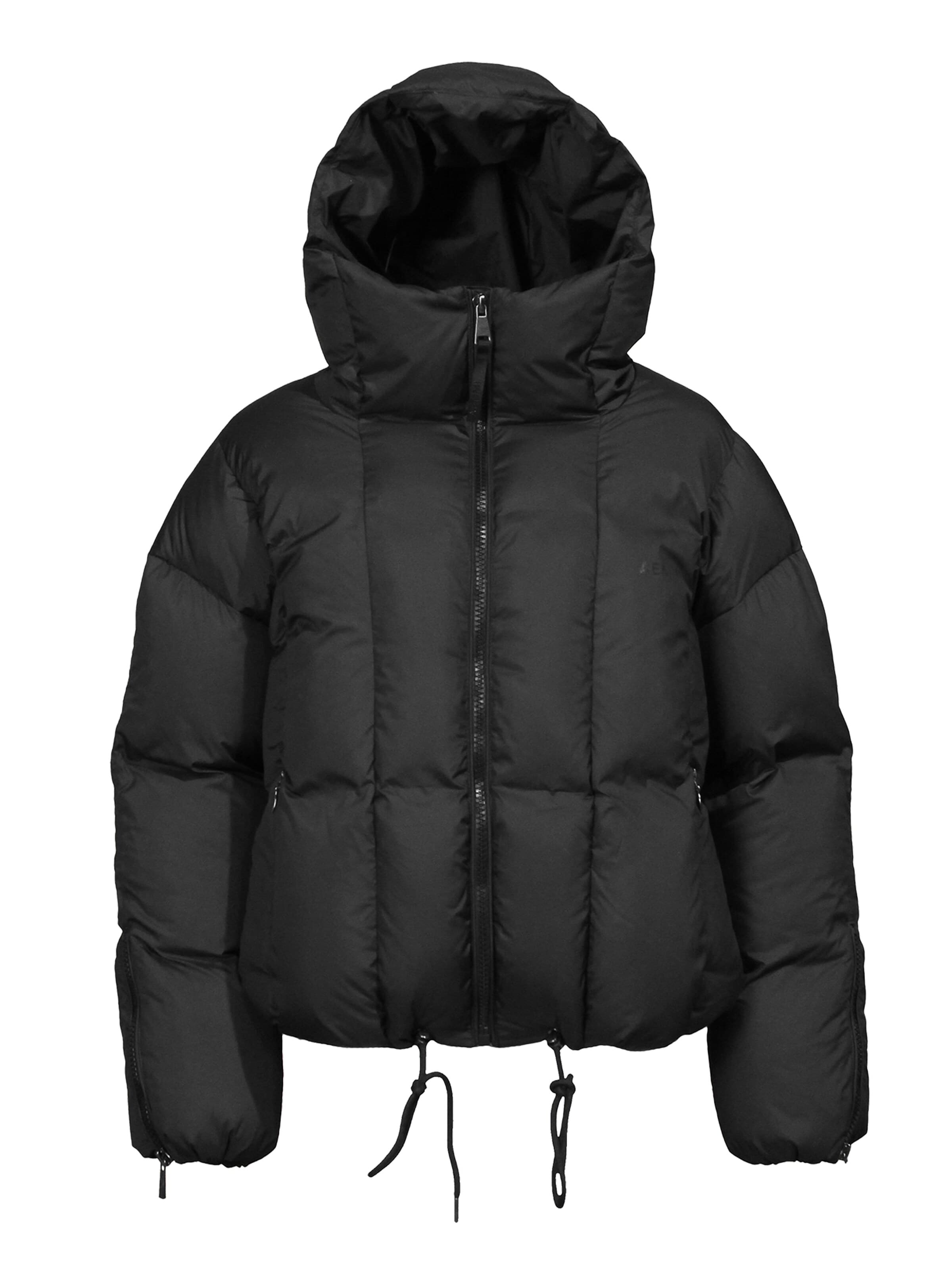 AEMMI Zimní bunda 'OVERSIZED RECYLED DOWN PUFFER JACKET' – černá: přední strana