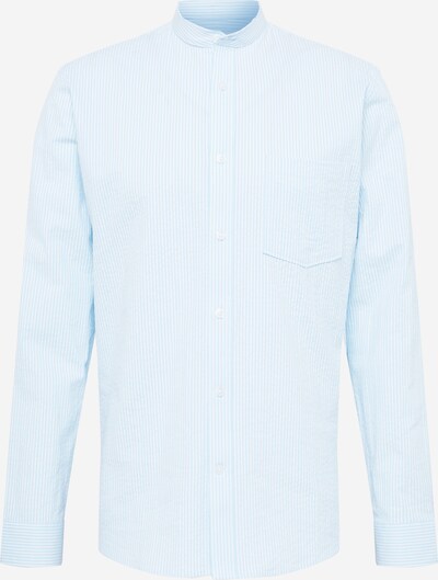 Lindbergh Overhemd in de kleur Lichtblauw / Wit, Productweergave