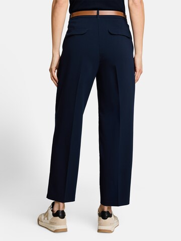 TOM TAILOR - Loosefit Pantalón plisado en azul