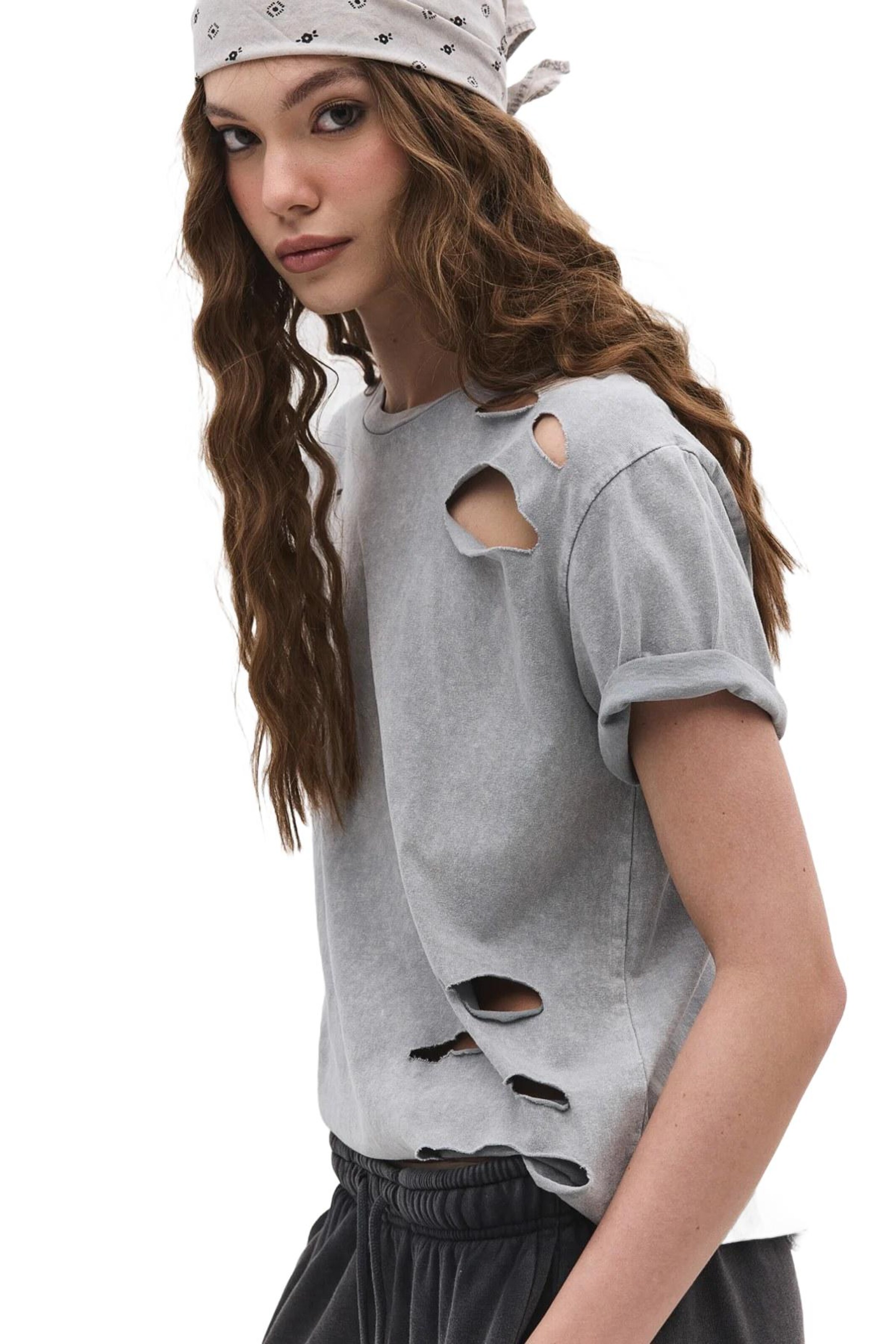 No Matter What Shirt in Grey