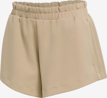 ADIDAS ORIGINALS - Loosefit Pantalón en beige: frente
