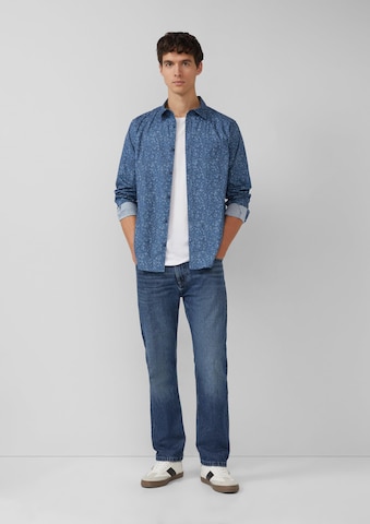 Coupe slim Chemise s.Oliver en bleu