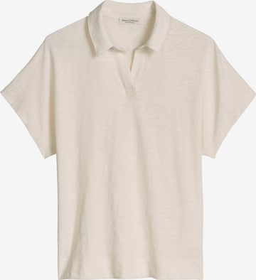 T-shirt Marc O'Polo en beige : devant