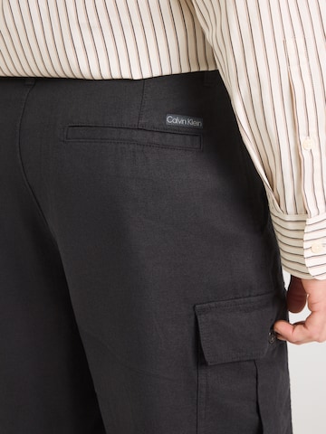 Calvin Klein Jeans Свободный крой Брюки-карго в Черный