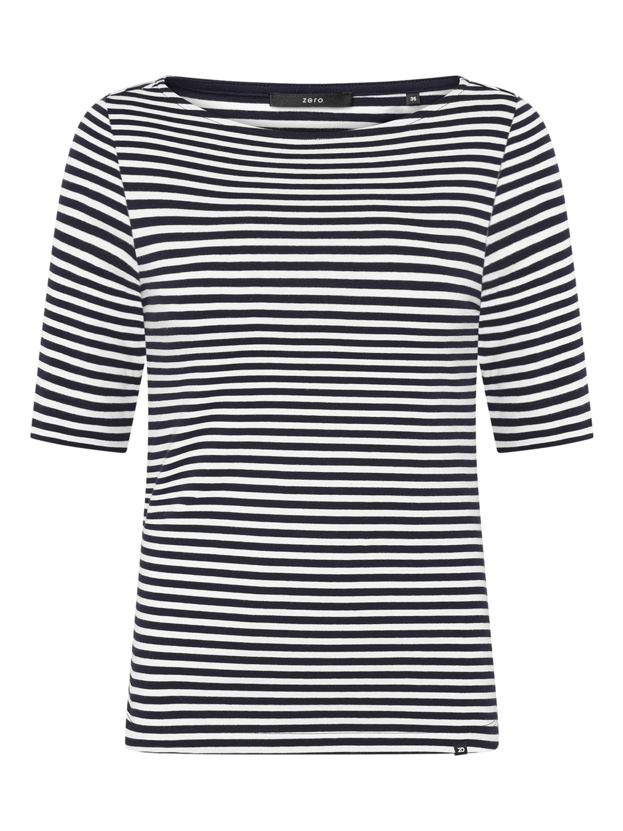 zero Shirt in Wit: voorkant