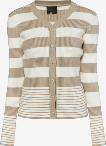 DreiMaster Klassik Knit cardigan in Beige: front