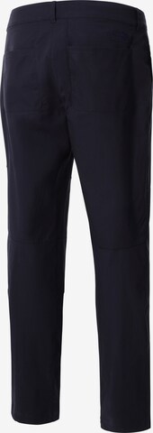 THE NORTH FACE - regular Pantalón de montaña 'ROUTESET' en azul