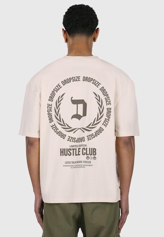 T-Shirt Dropsize en beige