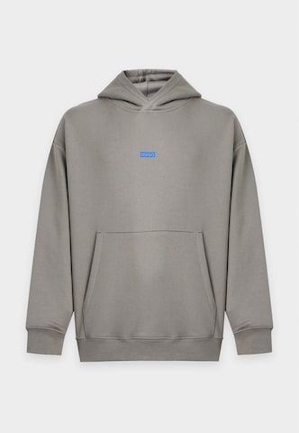 HUGO Sweatshirt 'Nazardo' in Grey: front