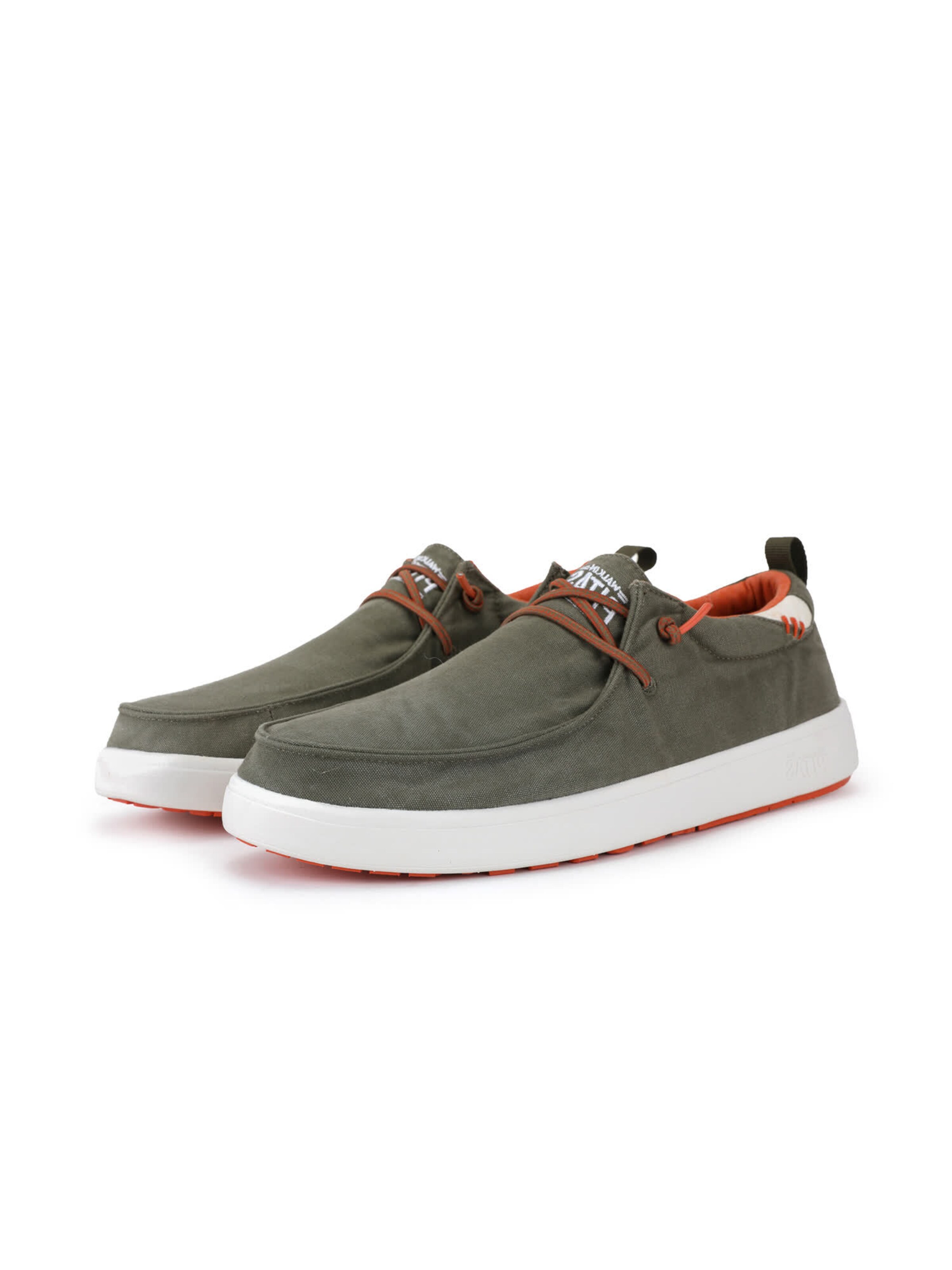 Walk In Pitas - Mocassins 'Biarritz' em verde: frente
