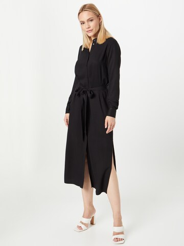 Robe-chemise 'Morose' VILA en noir : devant