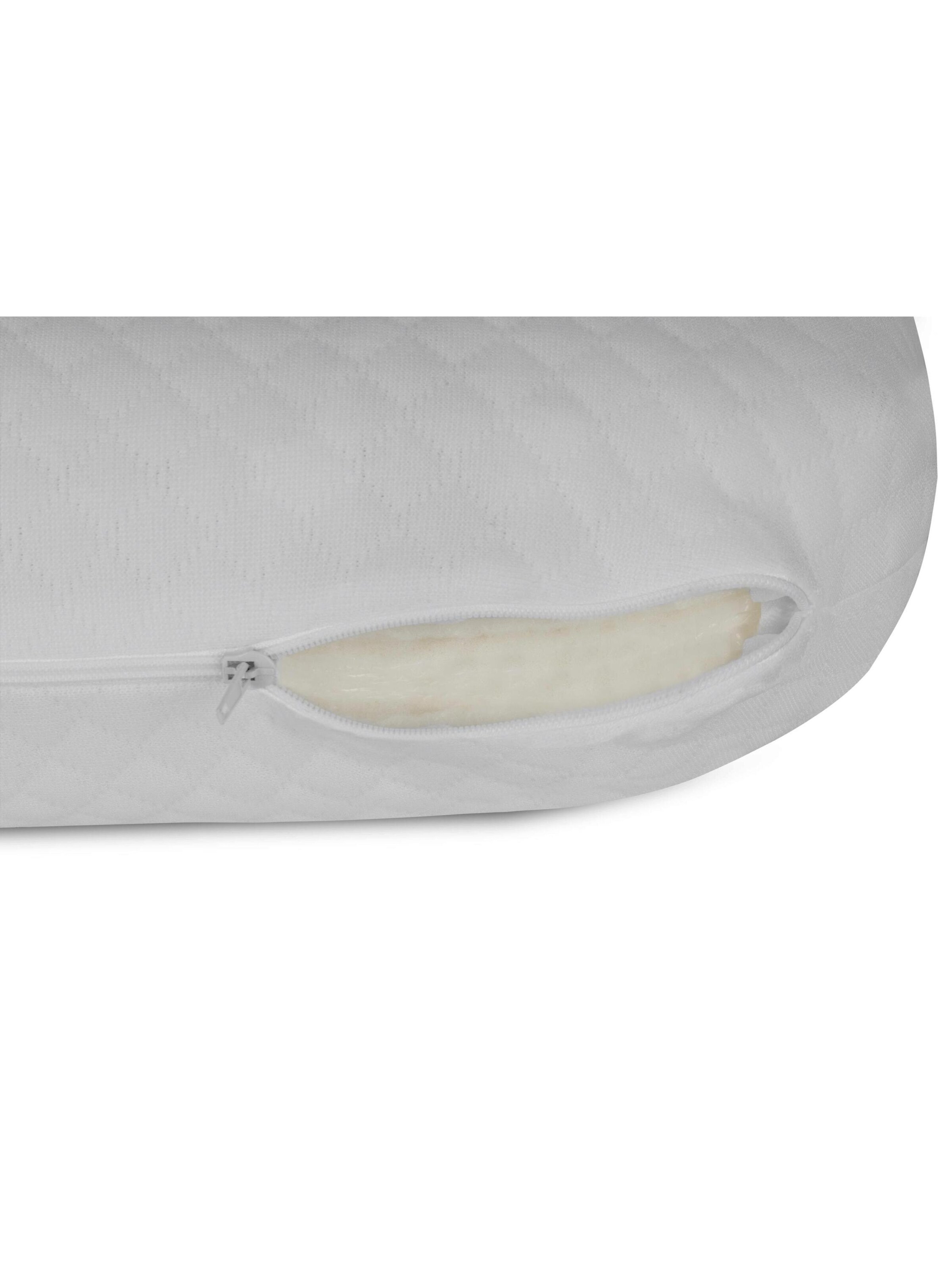 Coussins 'Luqa' Aspero en blanc