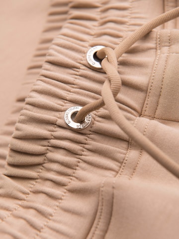 Ombre Regular Trousers in Beige