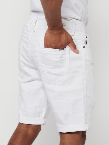 KOROSHI regular Jeans i hvid