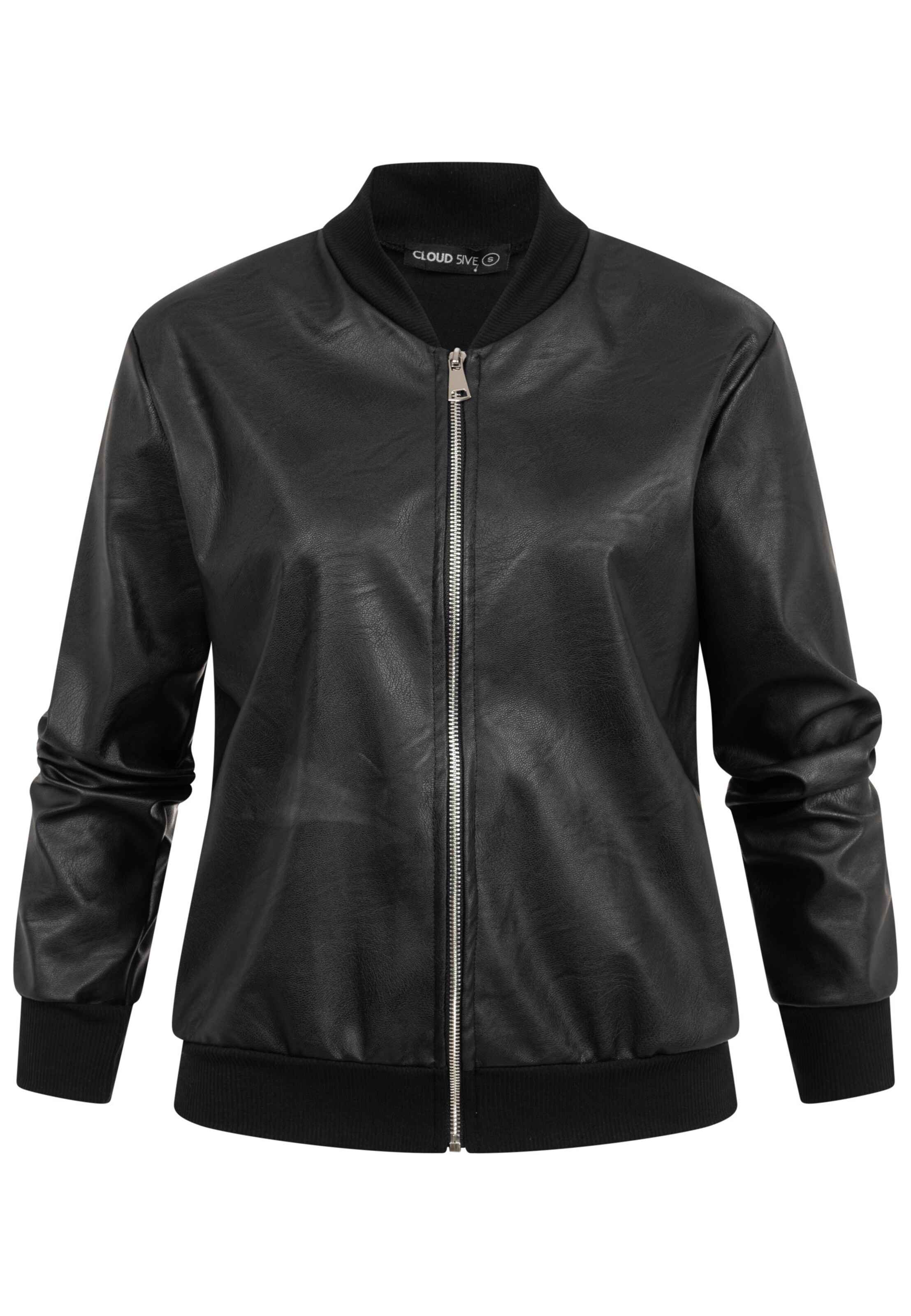 Veste mi-saison Cloud5ive en noir : devant