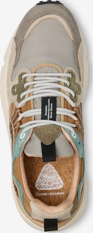 Flower Mountain Sneaker low 'YAMANO 3 UNI' in Beige: Vorderseite