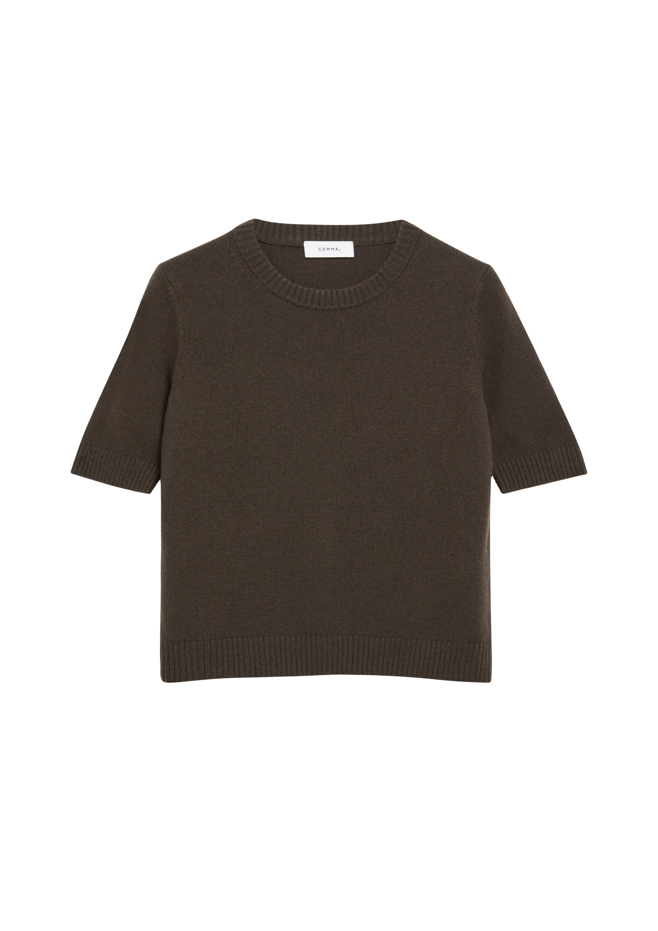Pull-over COMMA en marron : devant