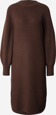 s.Oliver Knit dress in Brown: front