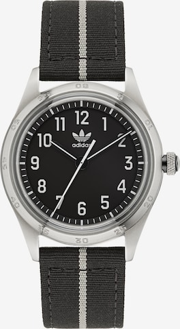 ADIDAS ORIGINALS Analog Watch in Silver: front