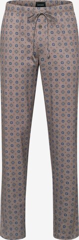 Hanro Pyjamabroek ' Night & Day ' in Beige: voorkant