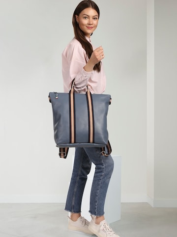 Sac à dos Florence en bleu : devant