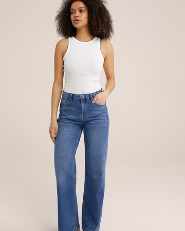T-shirt WE Fashion en blanc