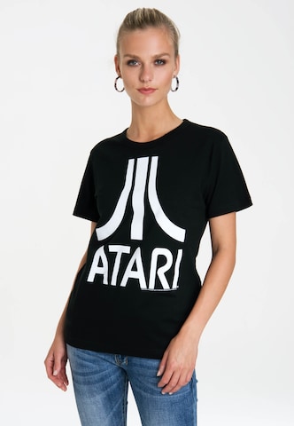 LOGOSHIRT Shirt 'Atari – Logo' in Gemengde kleuren: voorkant