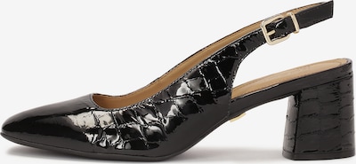 Kazar Slingback pumps i svart, Produktvy