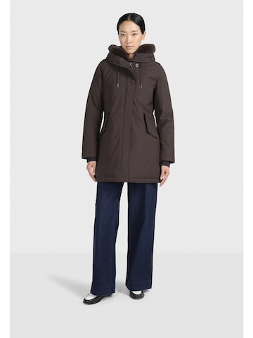 Canadian Classics Winter jacket ' LANIGAN ' in Brown: front