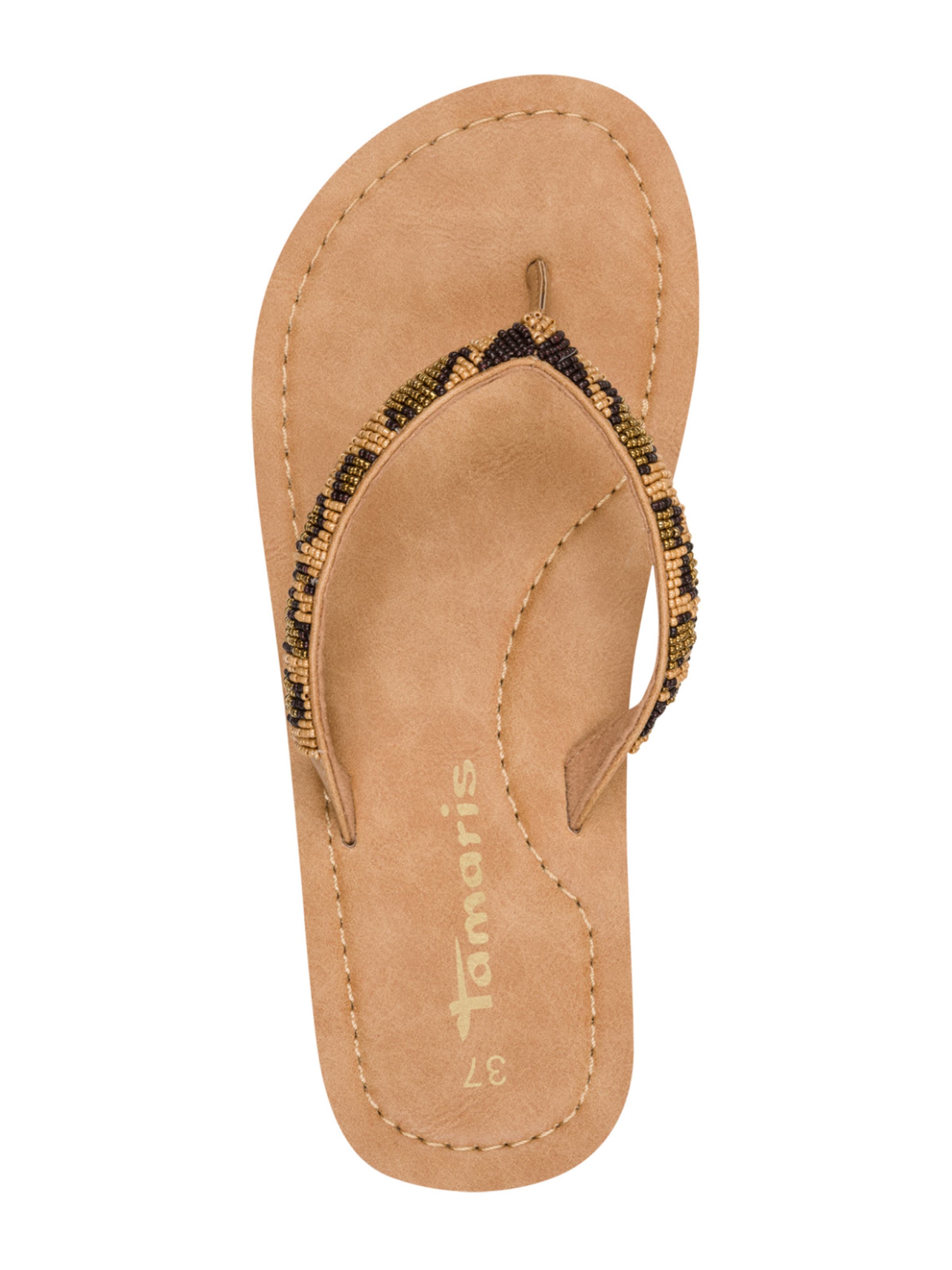 Tamaris Klipklappere i brun