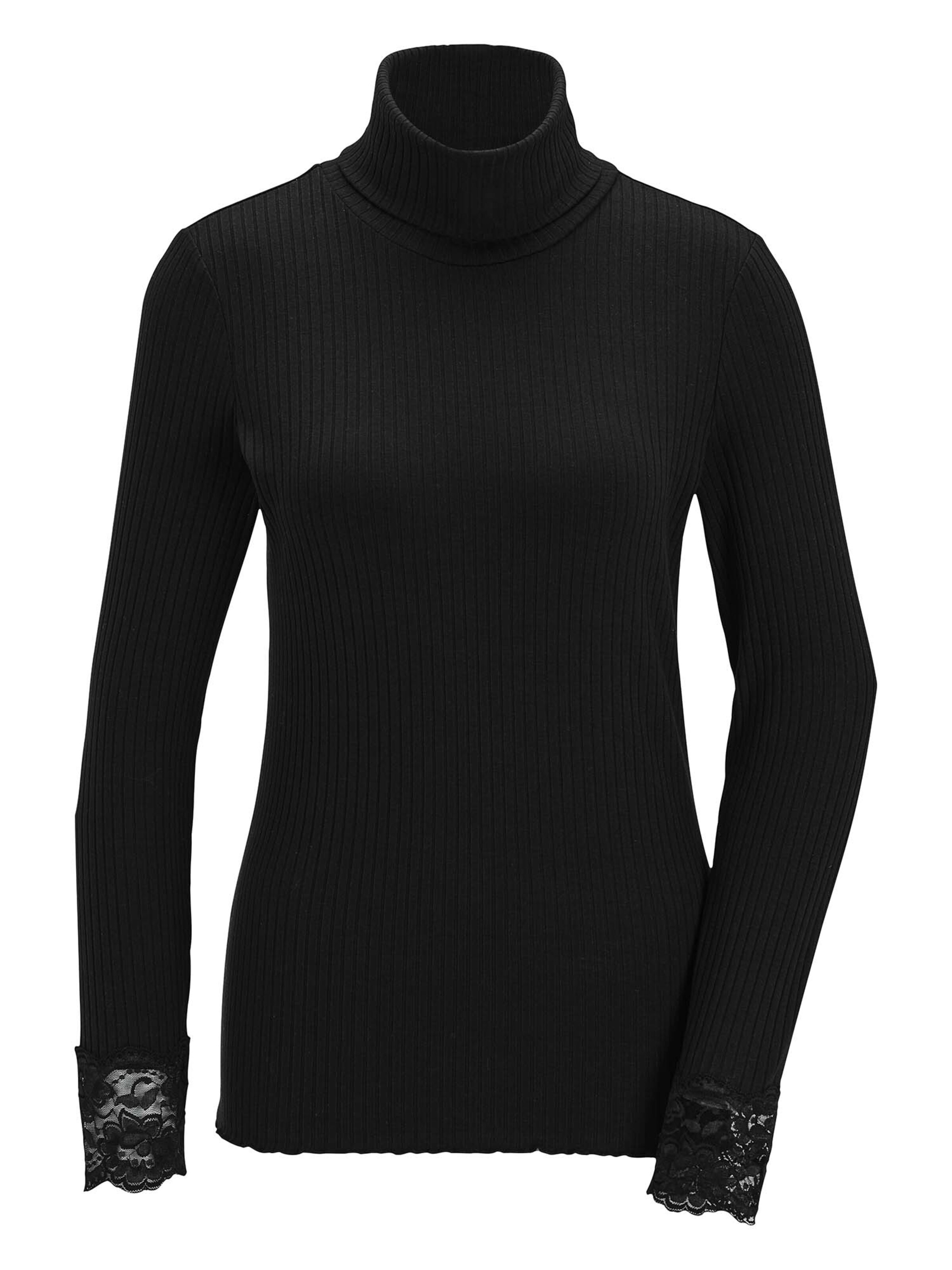 MADELEINE Shirt in Zwart: voorkant