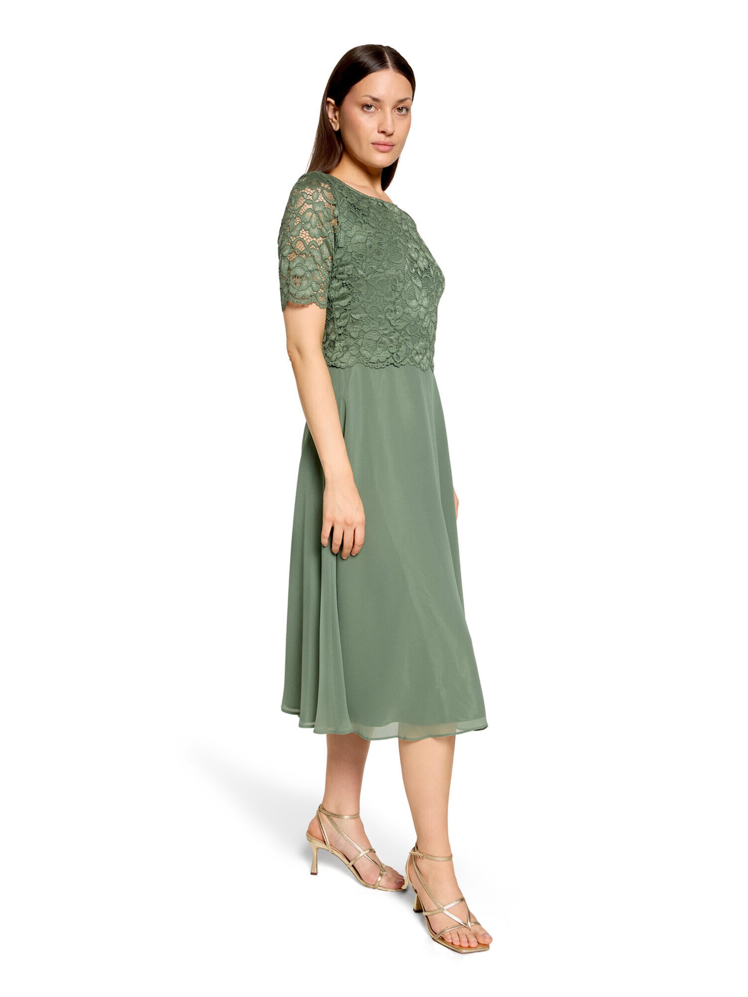 Vera Mont Cocktailjurk in Groen