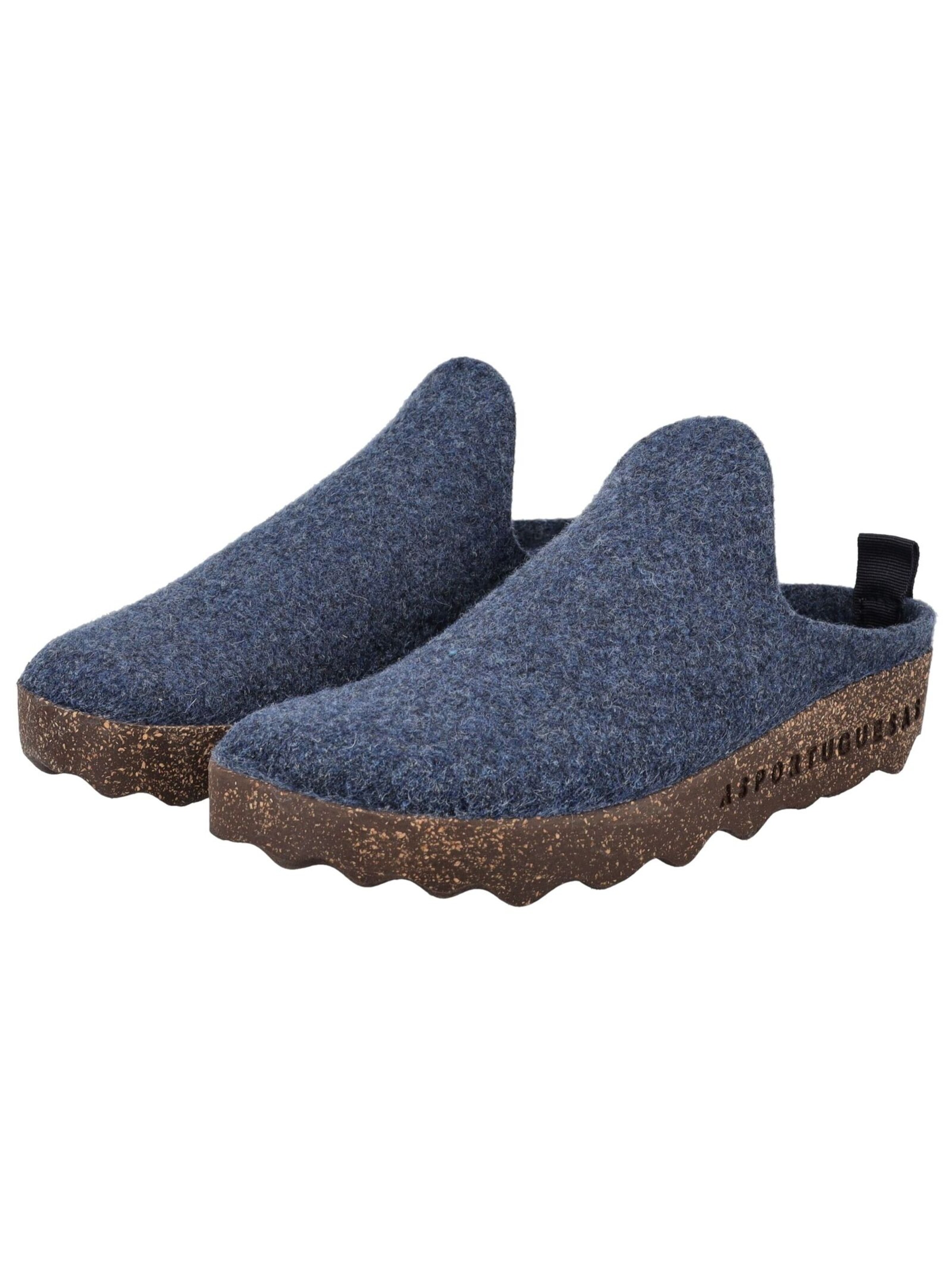 Pantoufle Asportuguesas en bleu