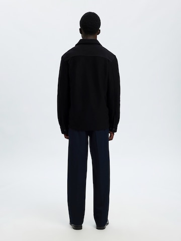 SELECTED Tussenjas 'SLHOLIVER' in Zwart