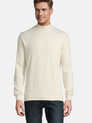 Steffen Klein Pullover in Weiß: Vorderseite