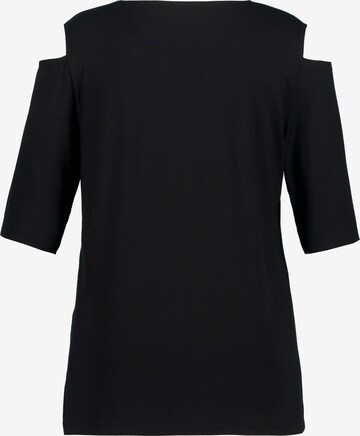 T-shirt Ulla Popken en noir