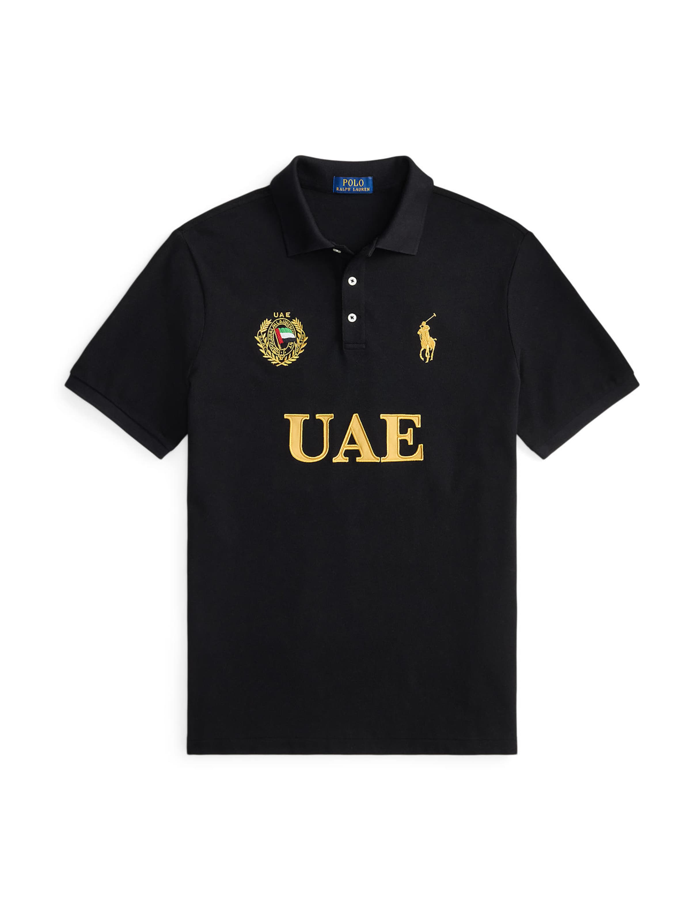 juoda Polo Ralph Lauren Marškinėliai: priekis
