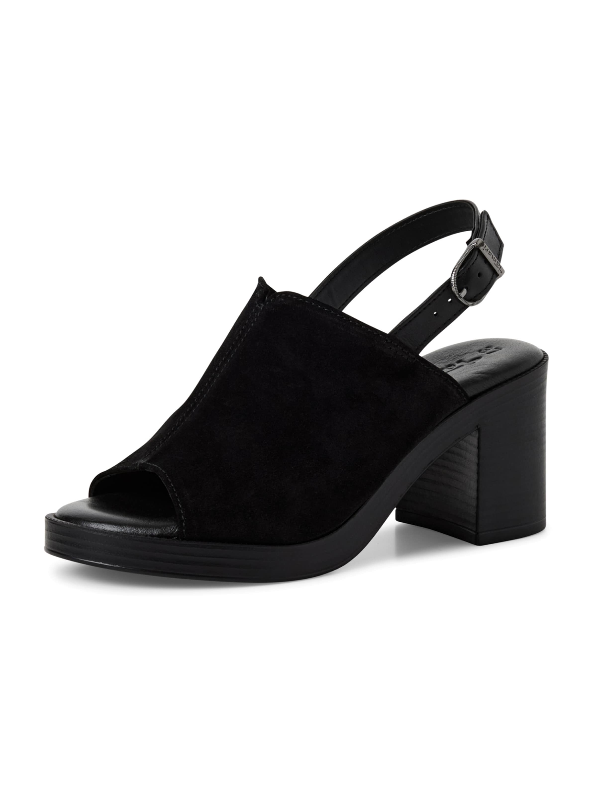 Tamaris Sandaler i sort: forside