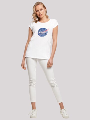F4NT4STIC Shirt 'NASA Classic Insignia' in Wit