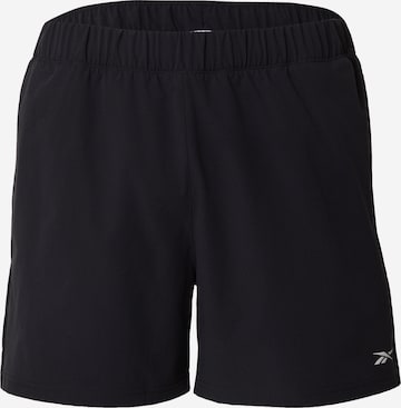 Reebokregular Sportske hlače 'NIGEL' - crna boja: prednji dio