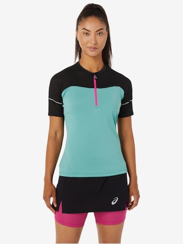ASICS Shirt 'ASICS Fujitrail Top' in Blau: Vorderseite
