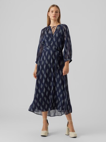 VERO MODA Kleid 'Sara' in Blau