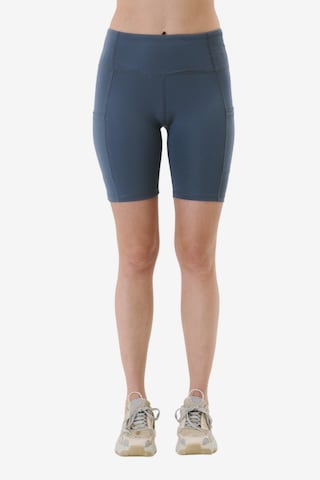 Skinny Leggings C&City en bleu : devant