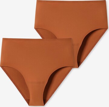 SCHIESSER Panty ' Invisible Soft ' in Brown: front