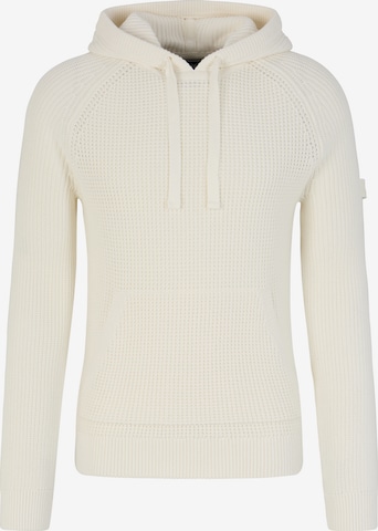 JOOP! Jeans Pullover 'Harri' in Weiß: Vorderseite